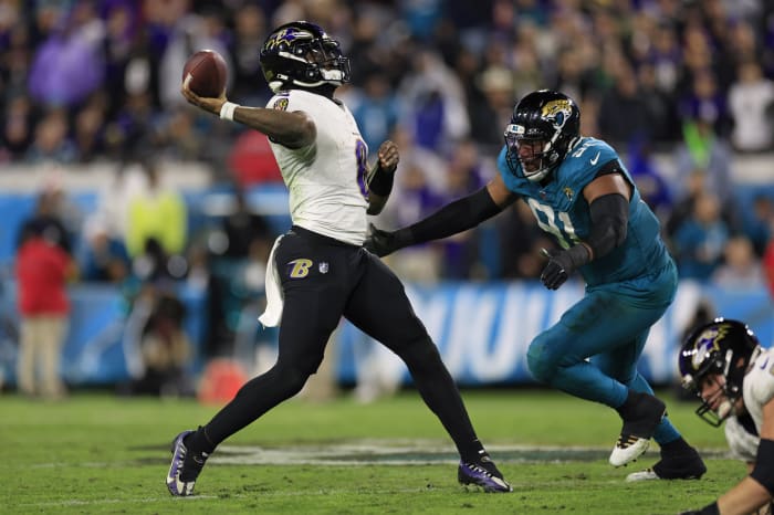 Lamar Jackson has set a new career-high for passing yards in a single season this year.